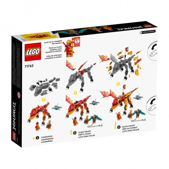 Конструктор LEGO Ninjago 71762 Огненный дракон ЭВО Кая в Иркутске
