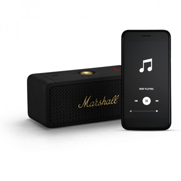 Портативная акустика Marshall Emberton II, 20 Вт, Black/Brass в Иркутске