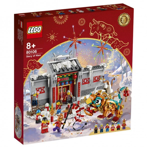 Конструктор LEGO Chinese New Year 80106 Легенда о Няне в Иркутске