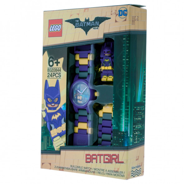 Часы LEGO Super Heroes 8020844 Batman Movie Бэтгерл с минифигуркой в Иркутске
