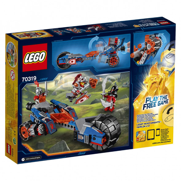 Конструктор LEGO Nexo Knights 70319 Молниеносная машина Мэйси в Иркутске