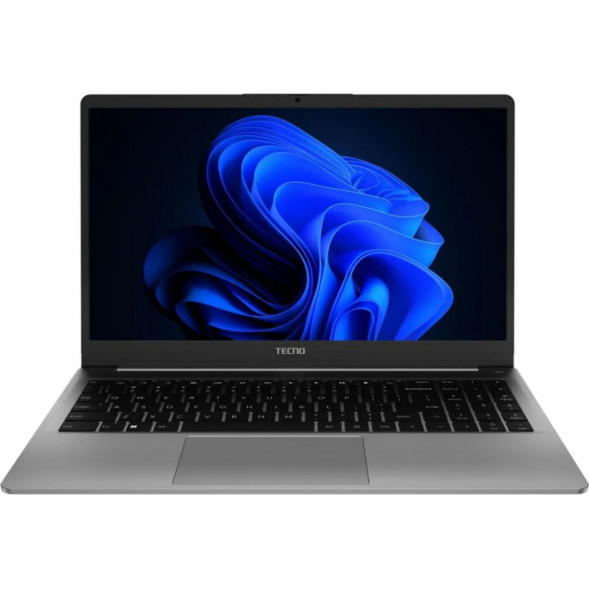 Ноутбук TECNO MegaBook K15SDA (15.6&amp;quot;, IPS, AMD Ryzen 5 7430U 2.3ГГц, 6 ядер, 16ГБ DDR4, 512ГБ SSD, AMD Radeon Graphics, Windows 11 Home), серый в Иркутске