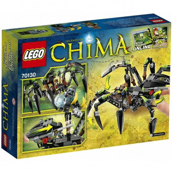 Конструктор LEGO Legends of Chima 70130 Паучий охотник Спарратуса в Иркутске