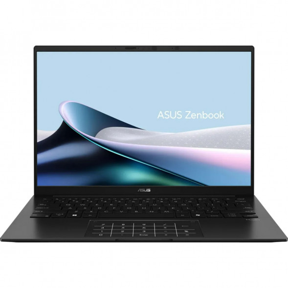 Ноутбук ASUS Zenbook 14 UM3406GA-QD132 (14&amp;quot;, OLED, AMD Ryzen AI 5 430 2ГГц, 4 ядра, 16ГБ LPDDR5x, 512ГБ SSD, AMD Radeon 840M, без ОС), черный в Иркутске