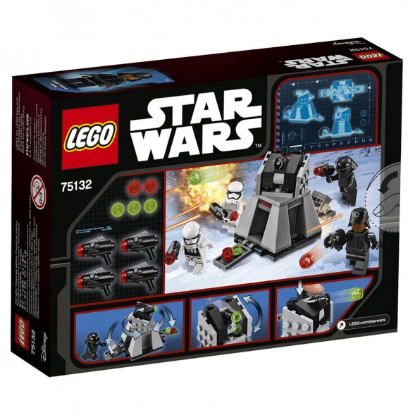 Конструктор LEGO Star Wars 75132 Боевой набор Первого Ордена в Иркутске