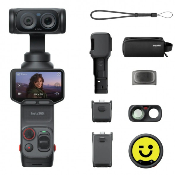 Экшн-камера Insta360 Luna Ultra Creator Bundle, Black в Иркутске