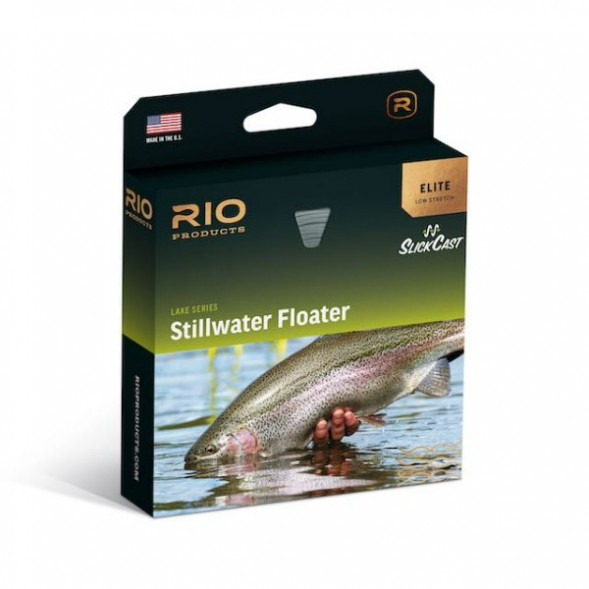 Леска RIO Elite Stillwater Floater WF7F, Orange/Green/Yellow в Иркутске