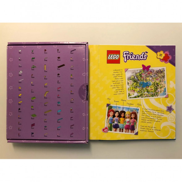 Книга и набор кубиков LEGO Friends Buch &amp;amp; Steine-Set Zwei Freundinnen auf Schatzsuche в Иркутске