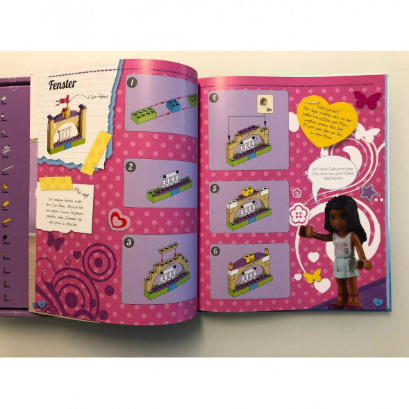 Книга и набор кубиков LEGO Friends Buch &amp;amp; Steine-Set Zwei Freundinnen auf Schatzsuche в Иркутске