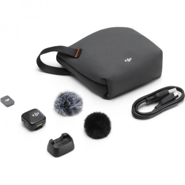Микрофонный передатчик DJI Mic Mini (Infinity Black) в Иркутске