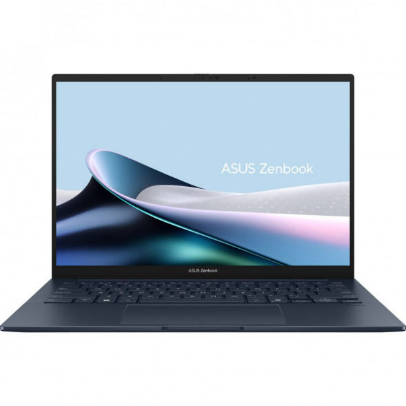 Ноутбук ASUS Zenbook 14 UX3405CA-ST1350 (14&amp;quot;, OLED, Intel Core Ultra 5 225H 1.7ГГц, 14-ядер, 16ГБ LPDDR5x, 512ГБ SSD, Intel Arc 130T, без ОС), синий в Иркутске