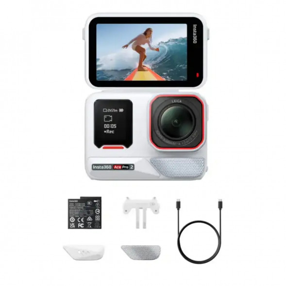 Экшн-камера Insta360 Ace Pro 2, Arctic White в Иркутске