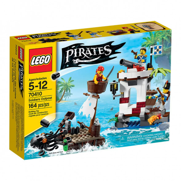 Конструктор LEGO Pirates 70410 Военный блокпост в Иркутске