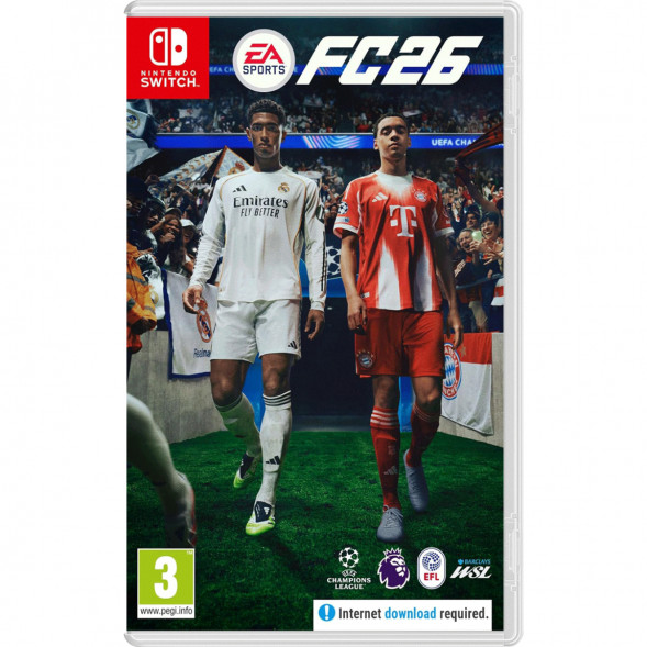 Игра EA Sports FC 26 (FIFA 26) [Nintendo Switch, русские субтитры] в Иркутске