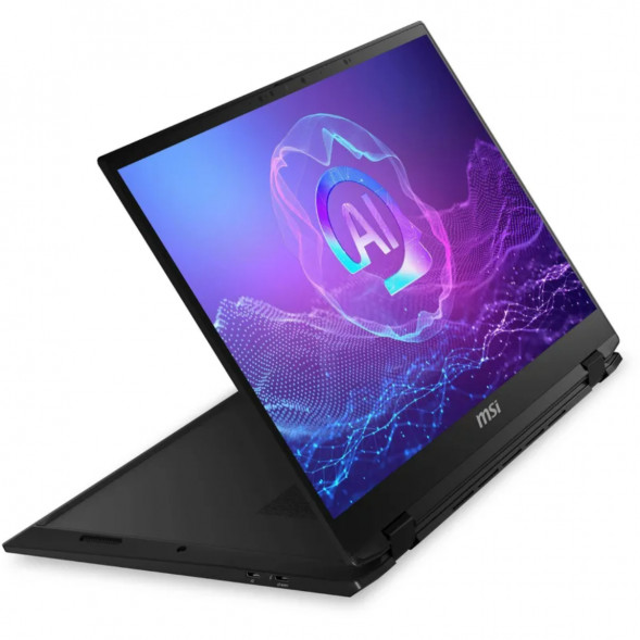 Ноутбук трансформер MSI Summit Pro 16 AI A2HVETG-084RU (16&amp;quot;, IPS, Intel Core Ultra 9 285H 2.9ГГц, 16 ядер, 32ГБ LPDDR5, 1ТБ SSD, NVIDIA GeForce RTX 4050 - 6 ГБ, Windows 11 Pro), черный в Иркутске