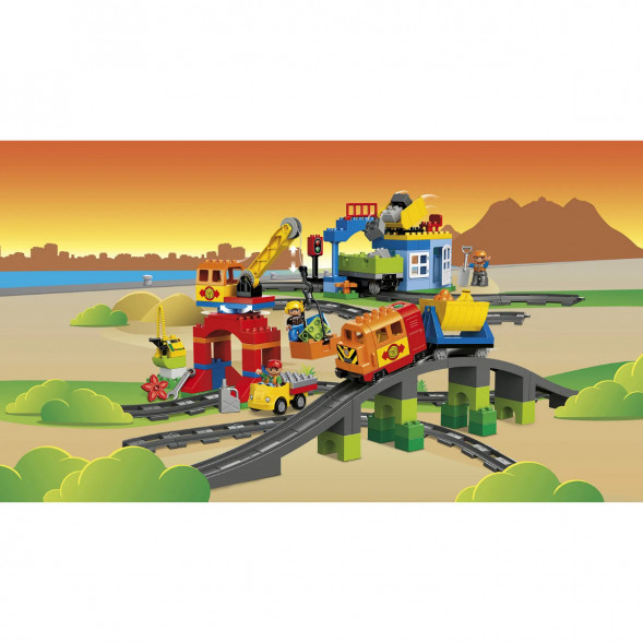 Конструктор LEGO DUPLO Town 10508 Большой поезд в Иркутске