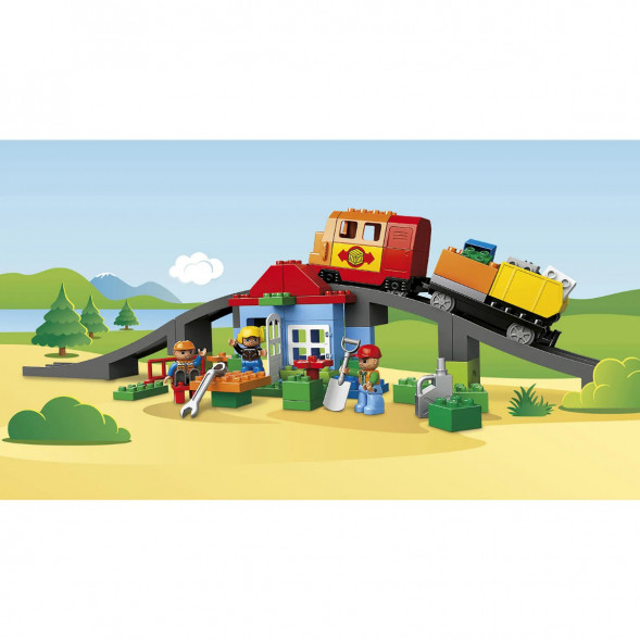 Конструктор LEGO DUPLO Town 10508 Большой поезд в Иркутске