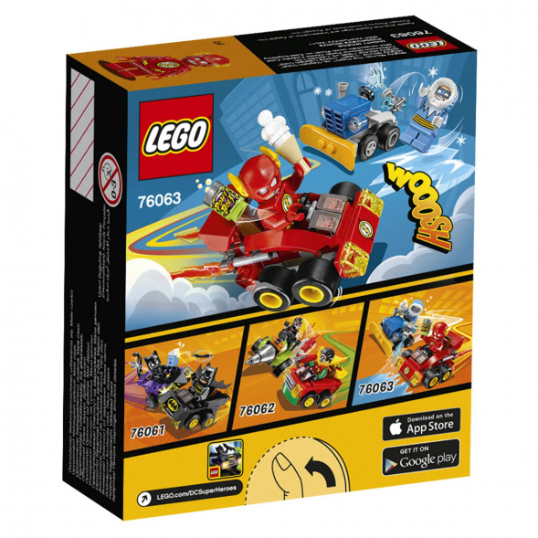 Конструктор LEGO Super Heroes 76063 Флэш против Капитана Холода в Иркутске