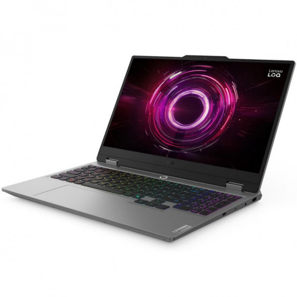 Ноутбук Lenovo LOQ 15AHP10 (83JG003DPB) (15.6&amp;quot;,  IPS, AMD Ryzen 5 220, 6 ядер, 16 ГБ DDR5, SSD 512 ГБ, NVIDIA GeForce RTX 5050 - 8 ГБ, без ОС), серый в Иркутске