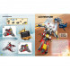Книга и набор кубиков LEGO Star Wars Buch &amp;amp; Steine-Set Fur 8 einmalige Lego Modelle! в Иркутске