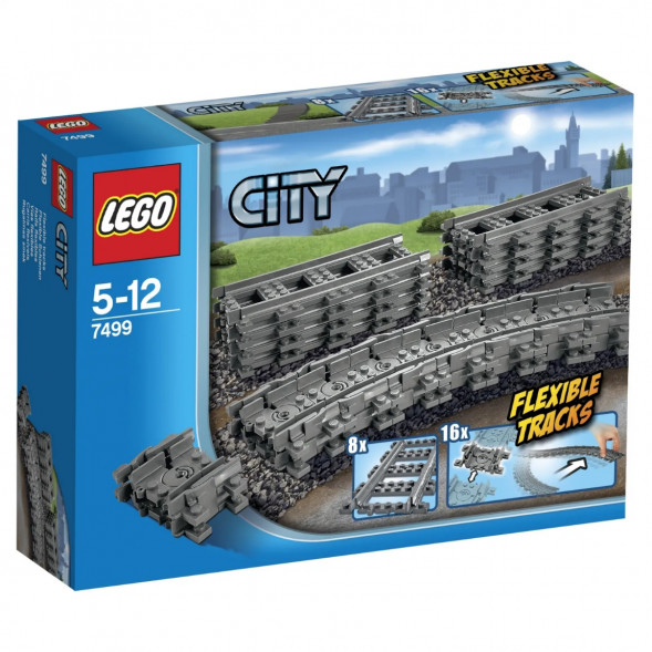 Конструктор LEGO City Trains 7499 Гибкие пути в Иркутске