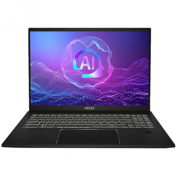 Ноутбук трансформер MSI Summit Pro 16 AI A2HVETG-085RU (16&amp;quot;, IPS, Intel Core Ultra 7 255H 2ГГц, 16 ядер, 32ГБ LPDDR5, 1ТБ SSD, NVIDIA GeForce RTX 4050 - 6 ГБ, Windows 11 Pro), черный в Иркутске