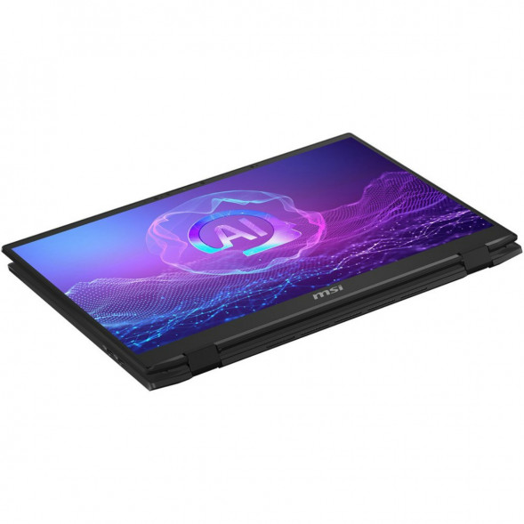 Ноутбук трансформер MSI Summit Pro 16 AI A2HVETG-085RU (16&amp;quot;, IPS, Intel Core Ultra 7 255H 2ГГц, 16 ядер, 32ГБ LPDDR5, 1ТБ SSD, NVIDIA GeForce RTX 4050 - 6 ГБ, Windows 11 Pro), черный в Иркутске