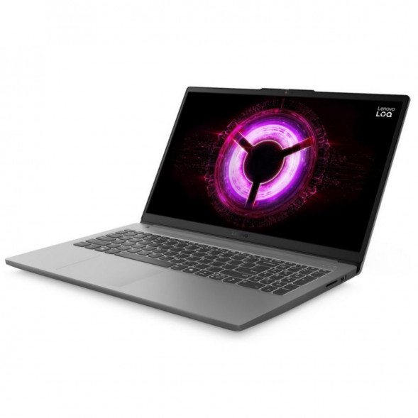 Ноутбук Lenovo LOQ 15ARP10E (83S0007FUS) (15.6&amp;quot;, IPS, AMD Ryzen 7 170 3.2 ГГц, 8 ядер, 16 ГБ DDR5, SSD 512 ГБ, NVIDIA  GeForce RTX 4050 - 6 ГБ, Windows 11 Home), серый в Иркутске