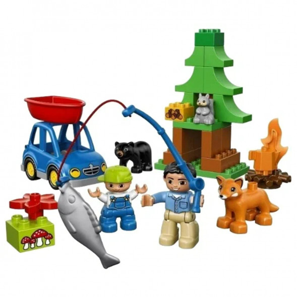 Конструктор LEGO DUPLO 10583 Рыбалка в лесу в Иркутске