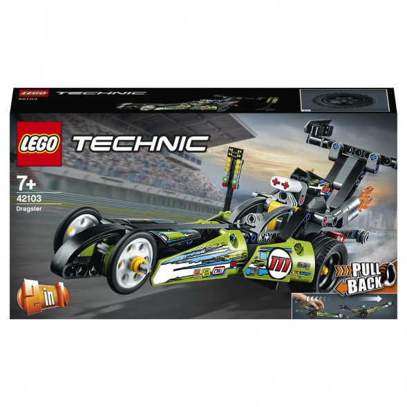 Конструктор LEGO Technic 42103 Драгстер в Иркутске