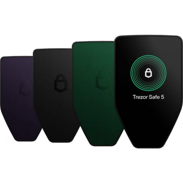 Аппаратный криптокошелек Trezor Safe 5, Violet Ore в Иркутске