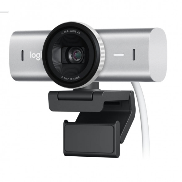 Веб-камера Logitech MX Brio 4K, Pale Grey в Иркутске