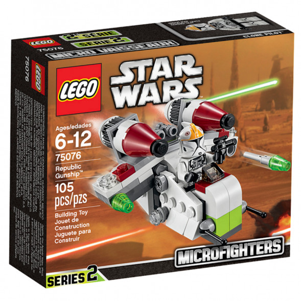 Конструктор LEGO Star Wars 75076 Республиканский истребитель в Иркутске