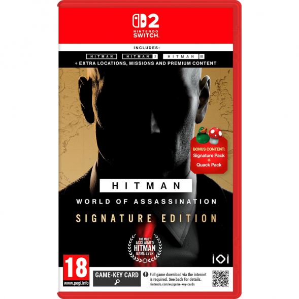 Игра Hitman World of Assassination Signature Edition [Nintendo Switch 2, русские субтитры] в Иркутске