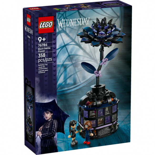 Конструктор LEGO Wednesday 76784 Цветок черного георгина в Иркутске