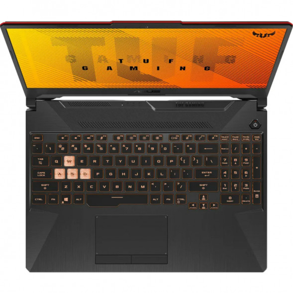 Ноутбук ASUS TUF Gaming A15 FA506NCG-HN330 (15.6&amp;quot;, IPS, AMD Ryzen 7 8845HS 3.8ГГц, 8-ядерный, 16ГБ DDR5, 512ГБ SSD, NVIDIA GeForce RTX 3050 - 4 ГБ, без ОС), черный в Иркутске