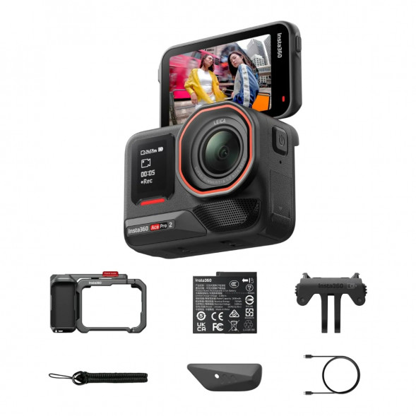 Экшн-камера Insta360 Ace Pro 2 Single Battery Xplorer Bundle, Gray в Иркутске