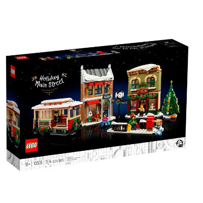 Конструктор LEGO Зимняя Деревня 10308 Главная Рождественская улица в Иркутске