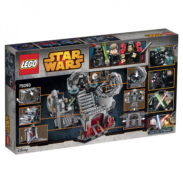 Конструктор LEGO Star Wars 75093 Звезда Смерт - Последняя схватка в Иркутске