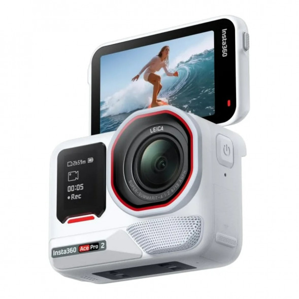 Экшн-камера Insta360 Ace Pro 2 Single Battery Xplorer Bundle, Arctic White в Иркутске