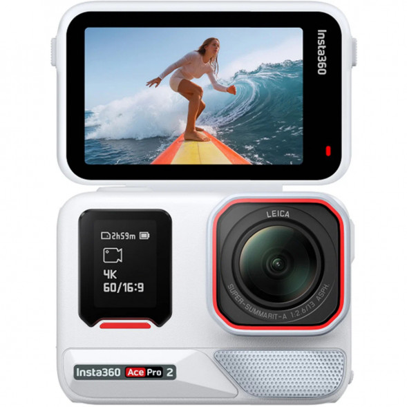 Экшн-камера Insta360 Ace Pro 2 Single Battery Xplorer Bundle, Arctic White в Иркутске
