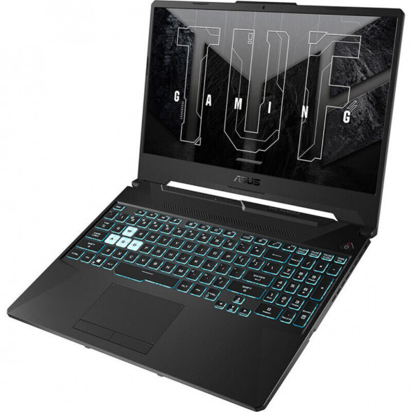 Ноутбук ASUS TUF Gaming A15 FA506NCG-HN199W (15.6&amp;quot;, IPS, AMD Ryzen 7 7445HS 3.2 ГГц, 6 ядер, 16 ГБ DDR5, SSD 512 ГБ, GeForce RTX 3050, Windows 11 Home), черный в Иркутске