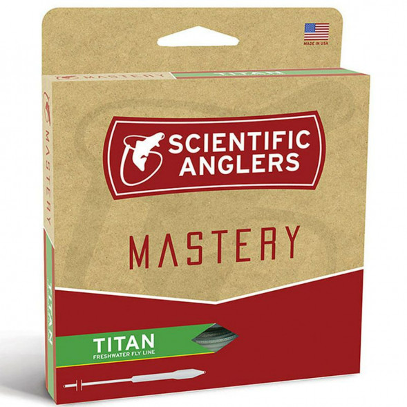Шнур нахлыстовый Scientific Anglers Mastery Titan 120913 WF-6-F, Blue/Green в Иркутске