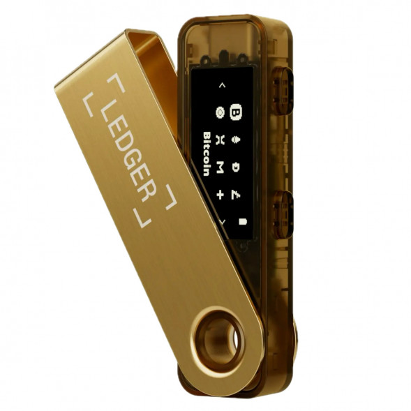 Криптокошелек Ledger Nano S Plus 1 шт., золотой в Иркутске