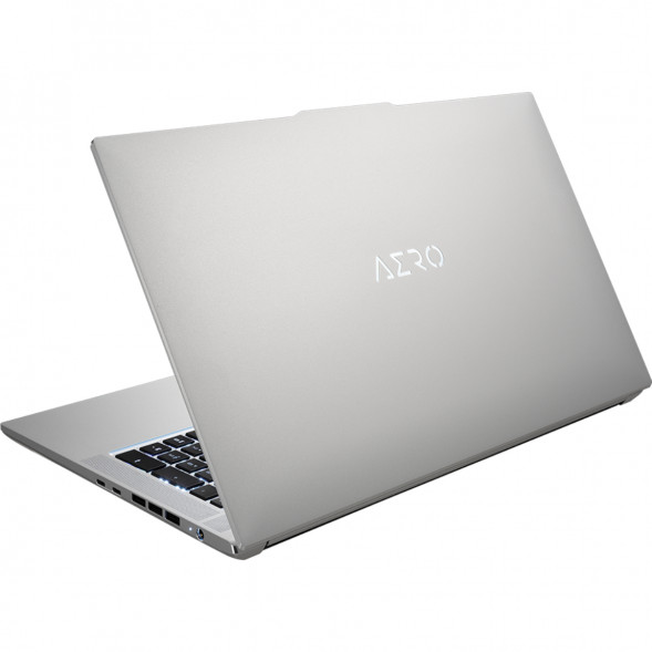 Ноутбук Gigabyte Aero 17 XE5 (XE5-73RU744HP) (17.3&amp;quot;, IPS, Intel Core i7 12700H 2.3ГГц, 14 ядер, 32ГБ DDR5, 1ТБ SSD, NVIDIA GeForce RTX 3070 Ti - 8 ГБ, Windows 11 Pro), серебристый в Иркутске