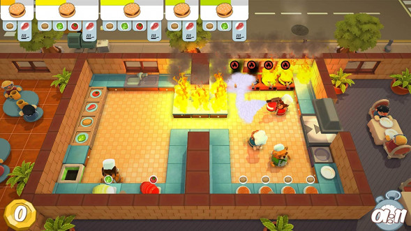 Игра Overcooked &amp;amp; Overcooked 2 [Nintendo Switch, английская версия] в Иркутске