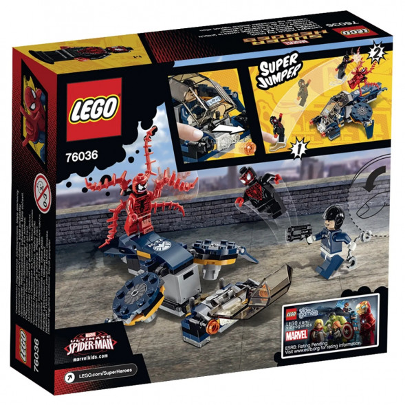 Конструктор LEGO Super Heroes 76036 Воздушная атака Карнажа в Иркутске