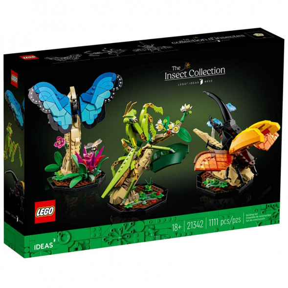 Конструктор LEGO Ideas 21342 Коллекция насекомых в Иркутске