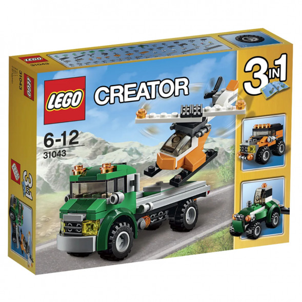 Конструктор LEGO Creator 31043 Перевозчик вертолета в Иркутске