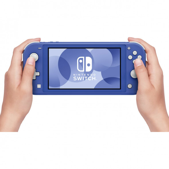 Игровая приставка Nintendo Switch Lite 32 ГБ, синий в Иркутске